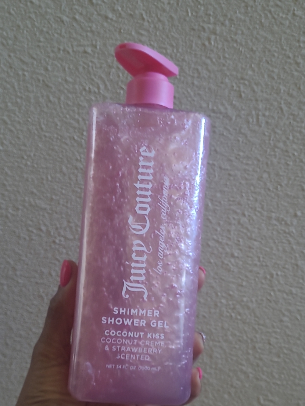Juicy Couture Pink Shimmer Shower Gel - Coconut Kiss Scent